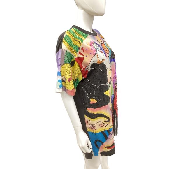 VTG Disney Top Women’s Size L 1980’ - Evil Queens 100% Cotton Collectors’ Piece! - Picture 3 of 7